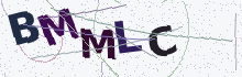 A verification image containing five letters and numbers